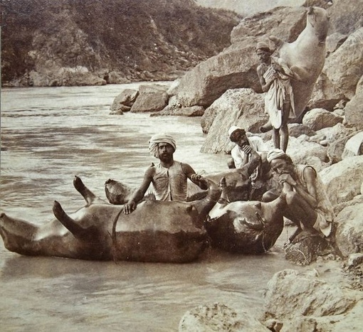 Надувные лодки... Северная Индия, 1900 г.

Мы в ТГ..0