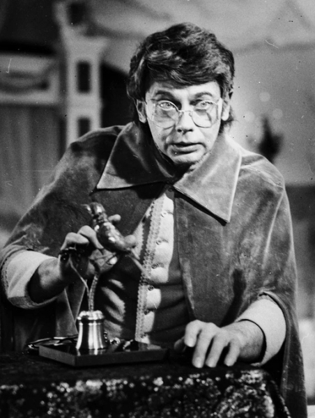 Александр Демьяненко на съемках фильма «Соловей». СССР , 1979 г..0