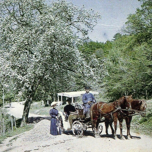 Автохромные снимки Петра Веденисова, Крым, 1910-е..4