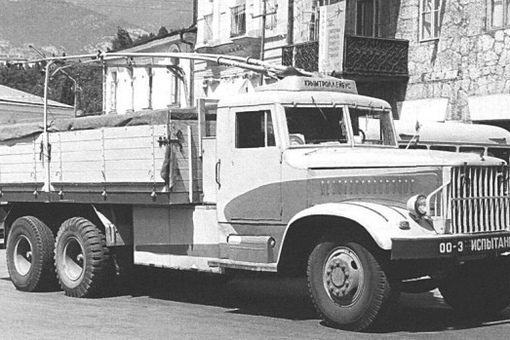 Грузовой троллейвоз на базе КрАЗ-219 (КрАЗ ДТУ-10), СССР, 1961..0