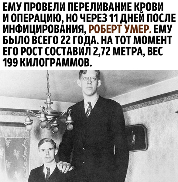 Невероятная история самого высокого человека в истории..3