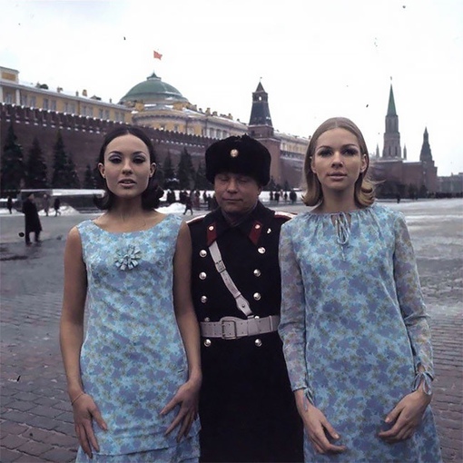 Нидерландские модели в Москве, 1965..4