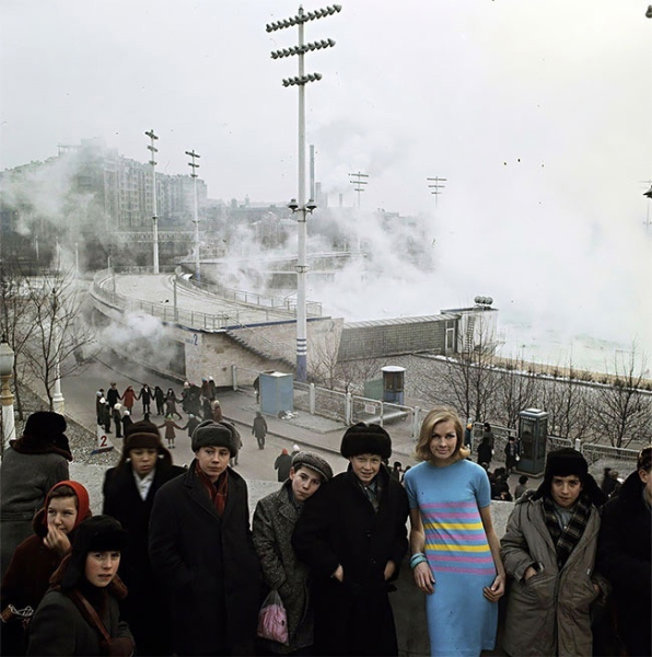 Нидерландские модели в Москве, 1965..6