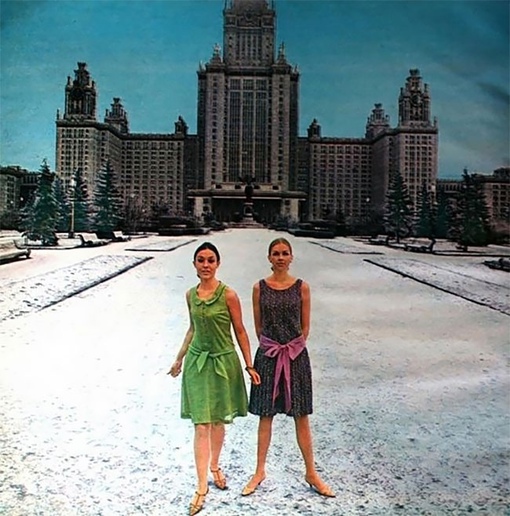 Нидерландские модели в Москве, 1965..7