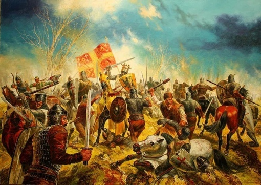 Это сражение произошло 14 апреля 1205 года между Латинской империей..0