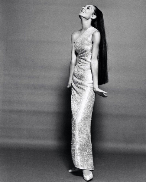 Одри Хепбёрн в фотосессии для журнала Vogue, 1966 год, фото — Уильям..0