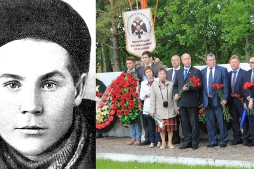 Поэт Николай Майоров. В 1941 ушел добровольцем на фронт. Погиб в 22..0