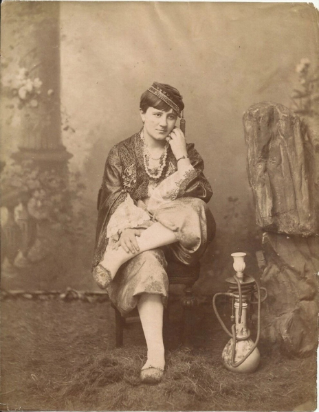 Знатная дама .Османская империя 1885 г..0