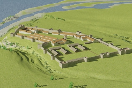 3D-реконструкция античного поселения Гераклей в 1 веке до н. э на..0