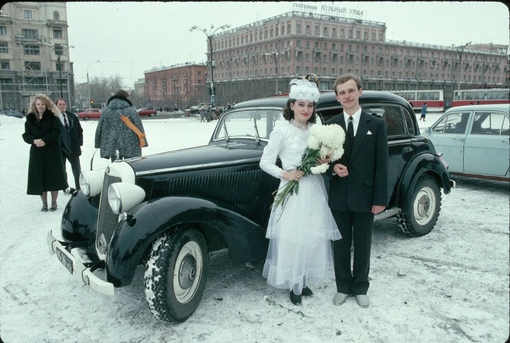 Челябинский колорит 90-х годов на фотографиях Питера..0