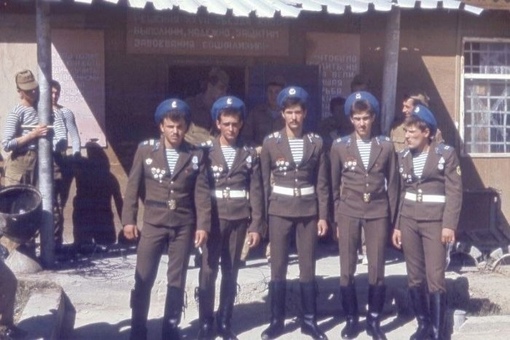 Дембеля перед отправкой домой, 1986 год,..0