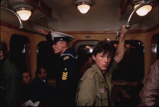 Фотограф Питер Тернли в Ленинграде, 1986 год.
Питер Тернли -..1