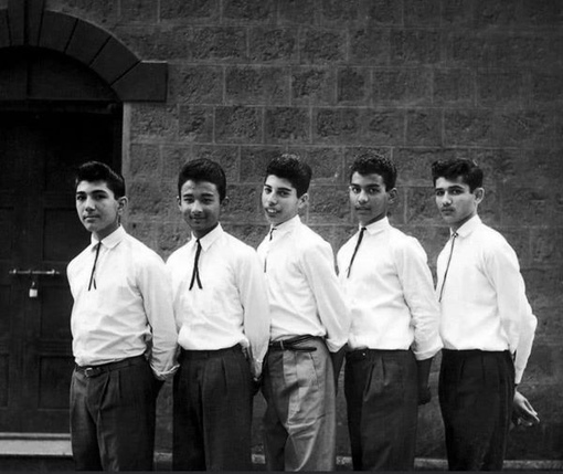 Индийская школьная рок-группа The Hectics (Чахоточные), 1959 год. Группа..0