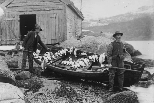 Охотники с добычей. Норвегия, 1912..0