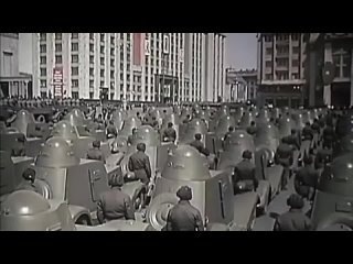 Парад на Красной площади 1 мая 1941 года, состоявшийся в 75-ю..4