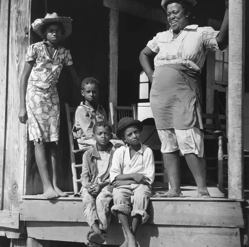 Портреты жителей Луизианы, 1940-е, фото — Марион Пост..3