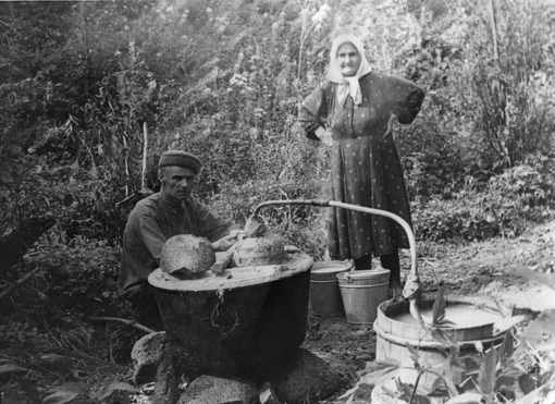 Самогонщики. Новгородская область, 1956..0