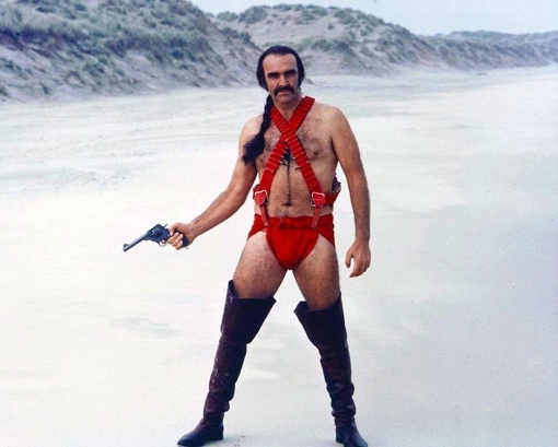 Шон Коннери в фильме «Зардоз», 1974..0