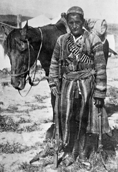 Таджик -доброволец отряда по борьбе с басмачами , 
1919..0
