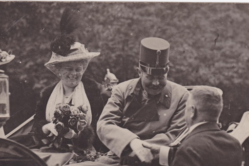 1914. Сараево. Австро-венгерский эрцгерцог Франц Фердинанд и его..0