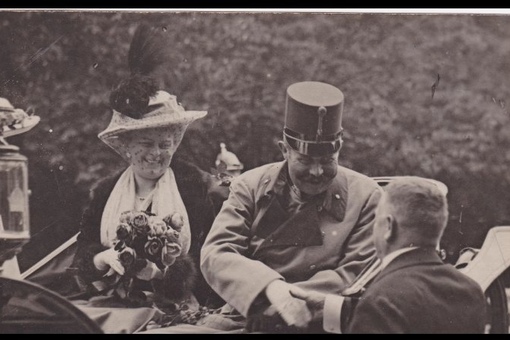 Австро-венгерский эрцгерцог Франц Фердинанд и его жена,..0