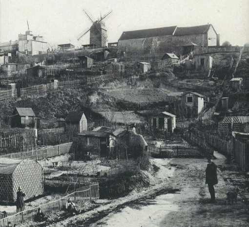 Монмартр,Париж. 1890..0