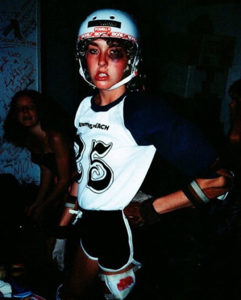 Роллеры и скейтеры, Калифорния, 1970-е, фото — Гленн..1