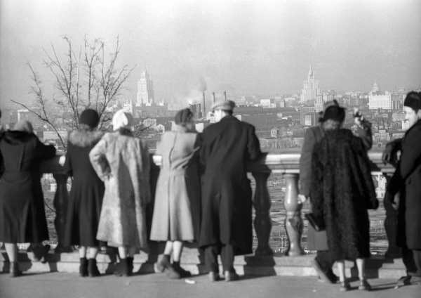 Смотровая площадка на Ленинских горах, 1955..0