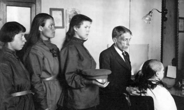 В 1917 году новобранцы 