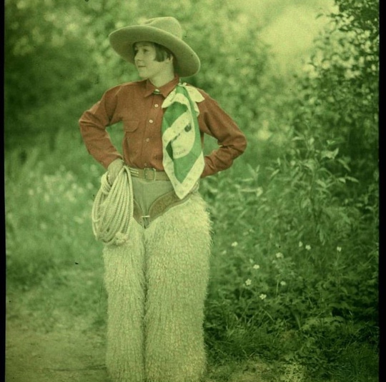 Автохромные портреты начала 20-го..2