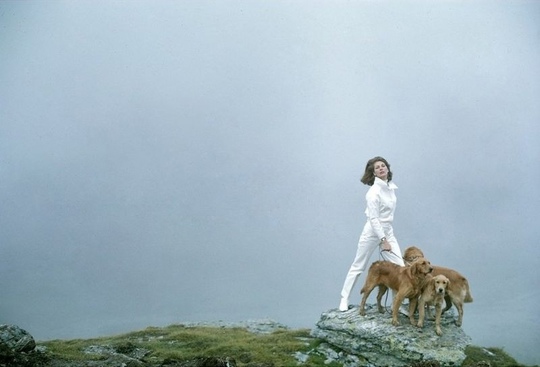 Баронесса Фиона фон Тиссен, Монтебьянко, Италия 1967..0