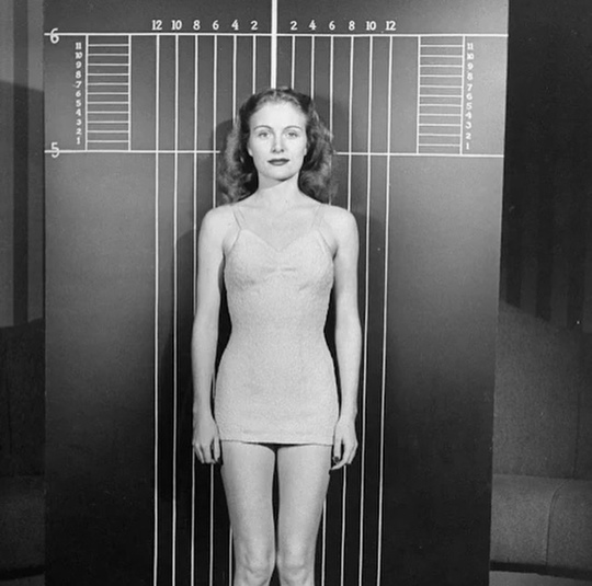 Девять старлеток проходят обучающие курсы киностудии RKO Pictures в..5