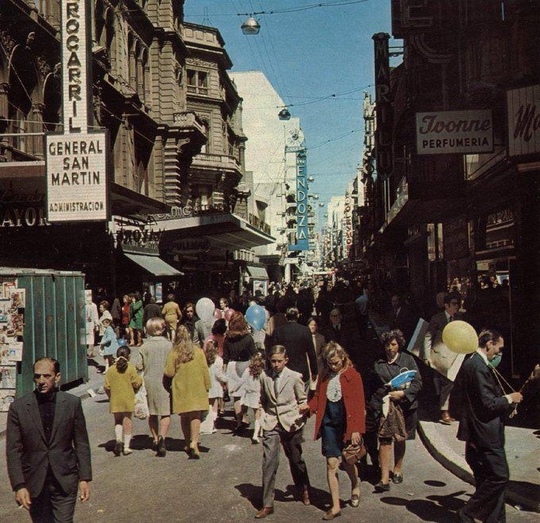 Флорида-стрит, Буэнос-Айрес, Аргентина, 1969..0