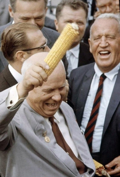Хрущёв во время своего визита в США ,1959..0