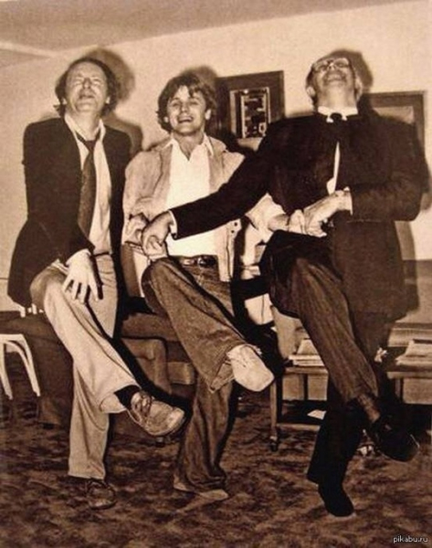 Иосиф Бродский, Михаил Барышников и Мстислав Ростропович..0