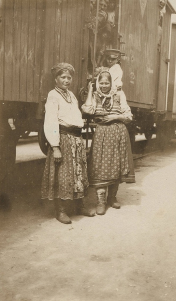 На железнодорожной станции в Рязани, 1908..0