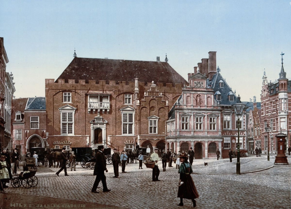 Повседневная жизнь голландцев на фотохромных открытках 1890-х..3