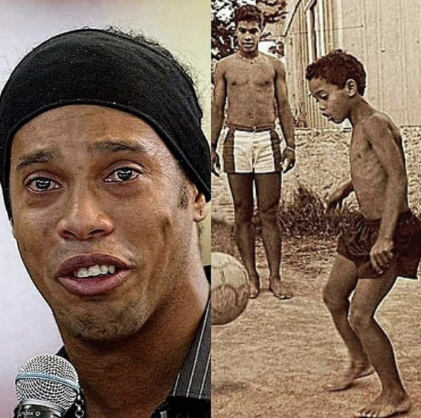 Роналдиньо: «Мой отец учил меня владеть мячом босиком, чтобы..0