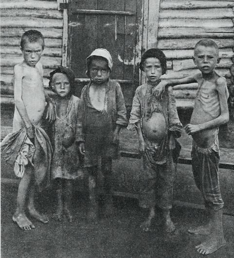 Русские дети. Голод. 1932-1933..0
