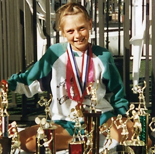 Теннисистка Мария Шарапова в детстве,..3