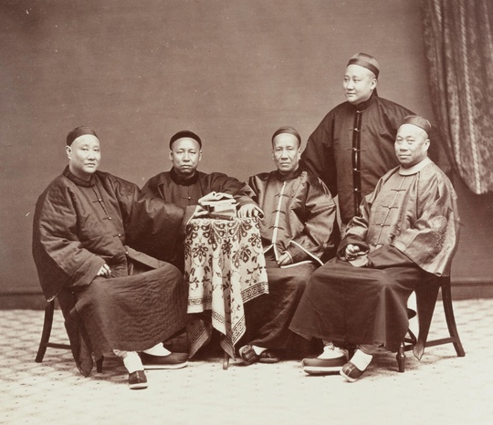 Торговцы. Гонконг, 1868..0