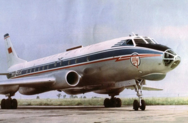 Ту-124 стал известен как 