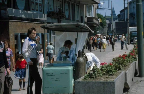 Улица Звежинецкая в Кракове. Лето 1983..0