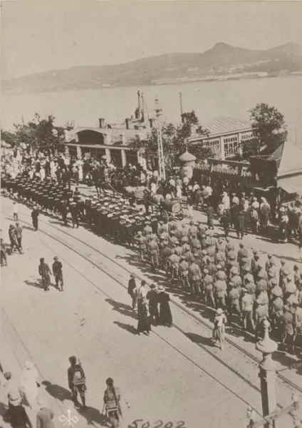 Высадка британского экспедиционного корпуса .Владивосток ,1918..0