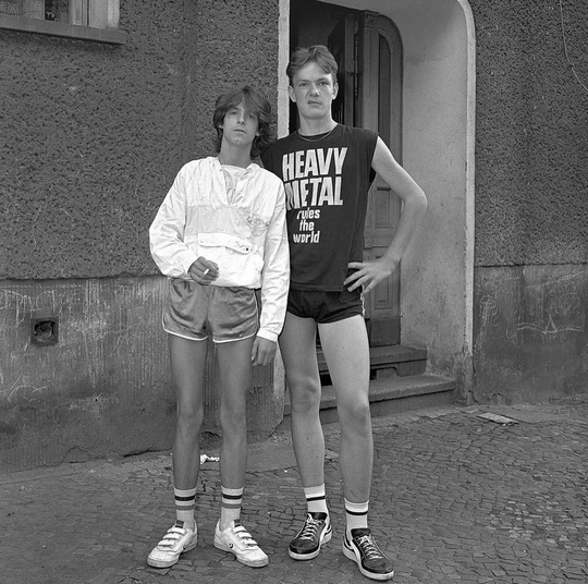 Жители Восточного Берлина, 1980-е, фото — Харф..1