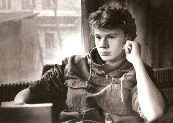 Актер Владислав Галкин в юности..0