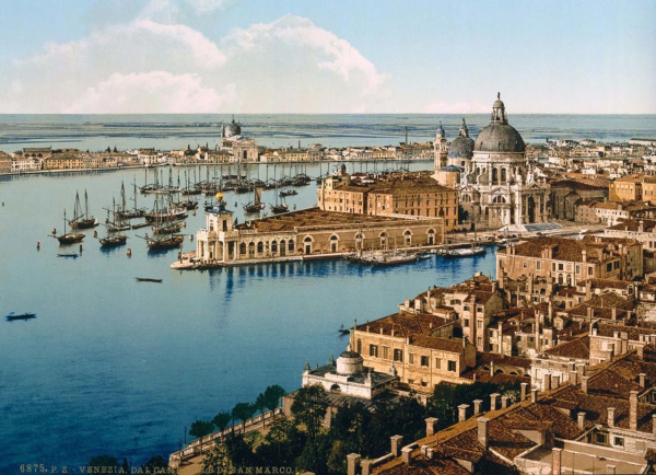 Фотохромные открытки с видами Венеции, 1890-е..6