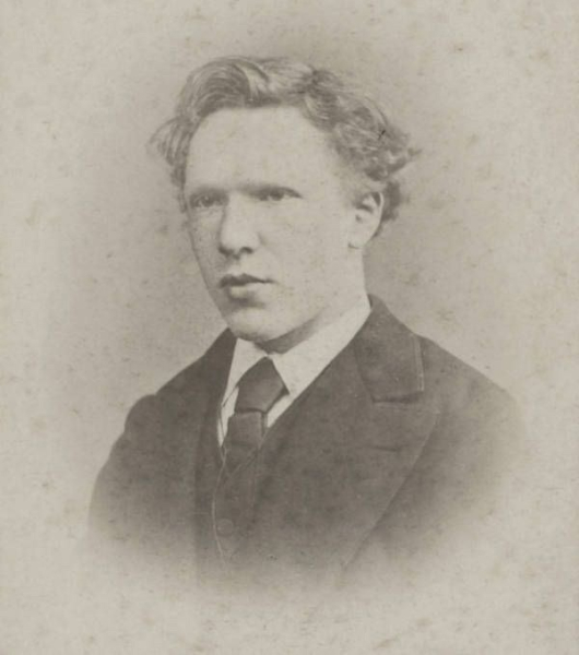 Голландский художник Винсент Ван Гог в возрасте 18 лет .Лондон ,1873..0
