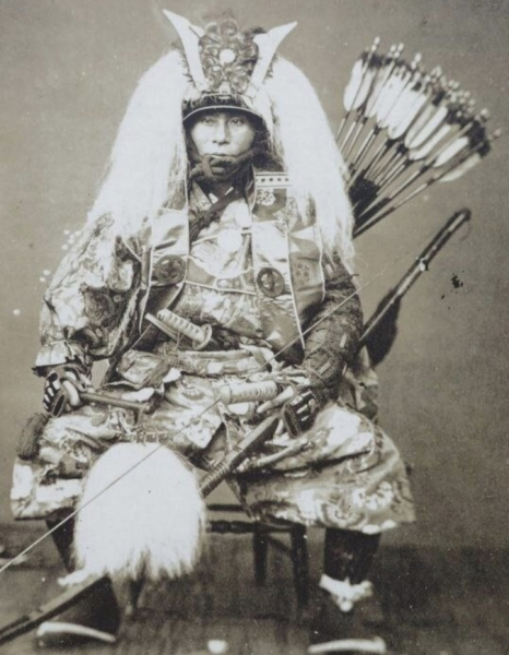 Японские самураи конца 19 века.

Японские самураи конца 19 века..1