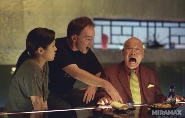 Кадры со съёмок фильма «Убить Билла», 2003..5
